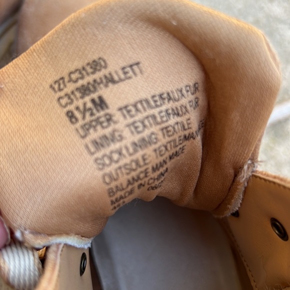 Cliffs by WHITE MOUNTAIN Hallett Women's Tan Hiker Boot Size 8.5 - Picture 8 of 8